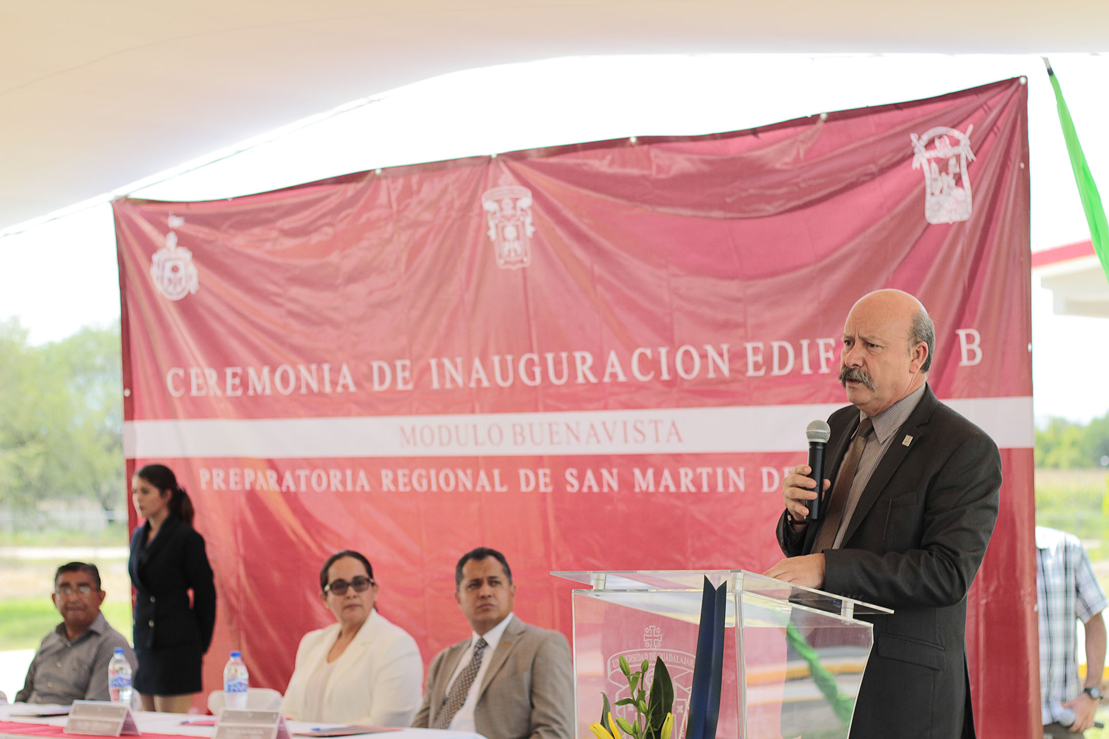 Inauguran un edificio en el Módulo Buenavista de la Preparatoria de San Martín Hidalgo