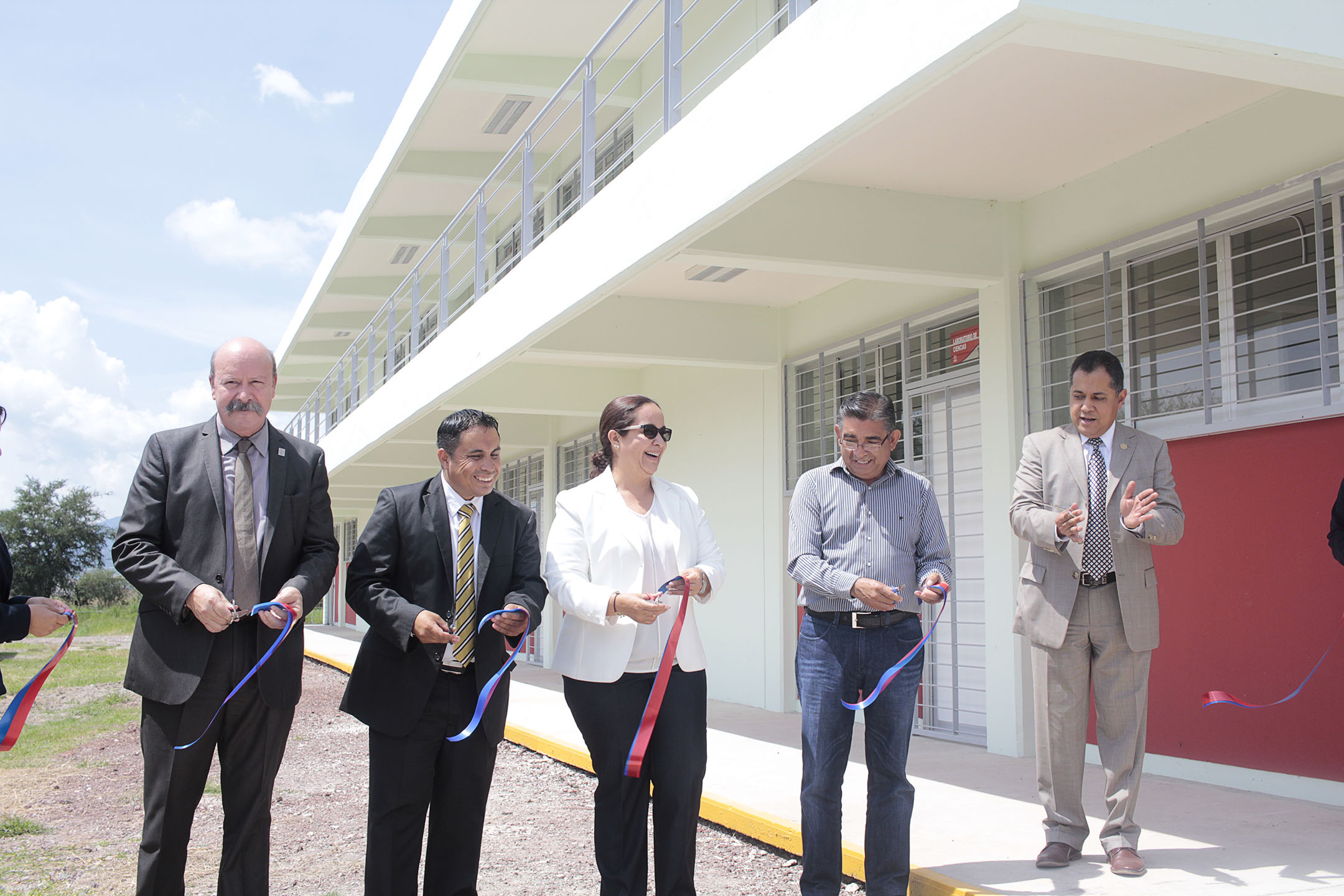 Inauguran un edificio en el Módulo Buenavista de la Preparatoria de San Martín Hidalgo