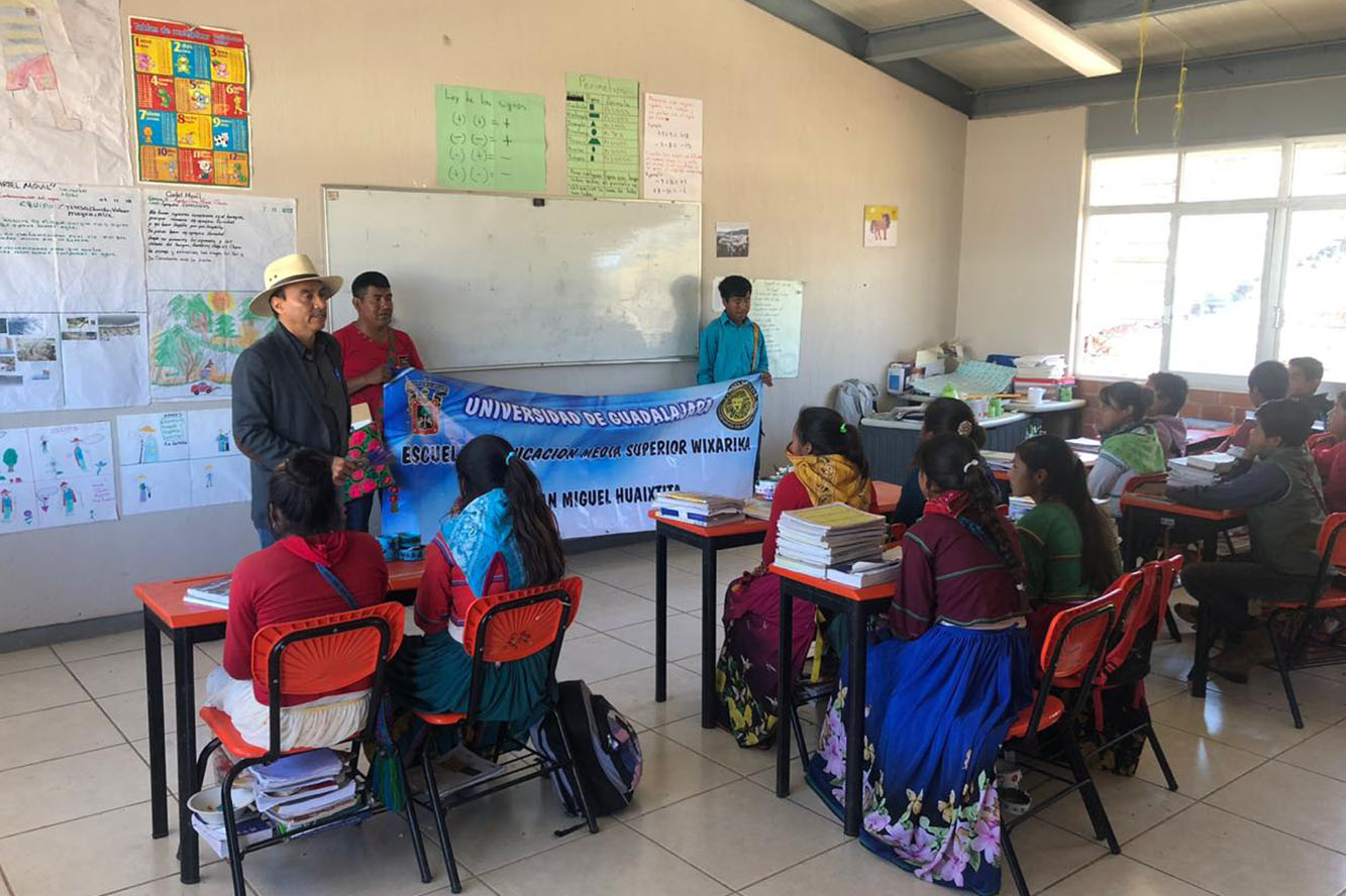 Grupo de alumnos en aula