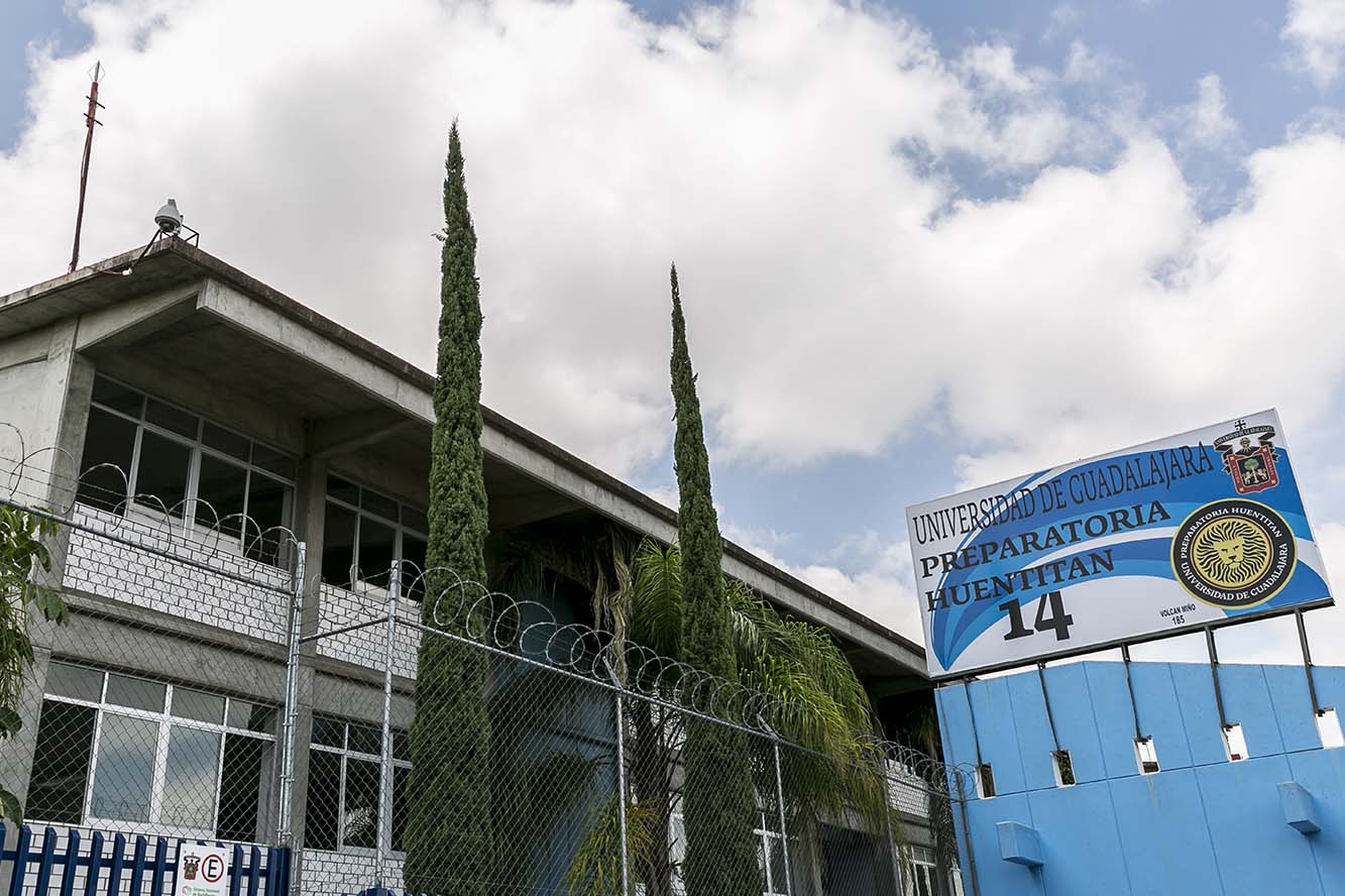 Fachada del plantel