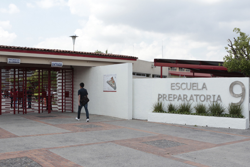 Fachada del plantel