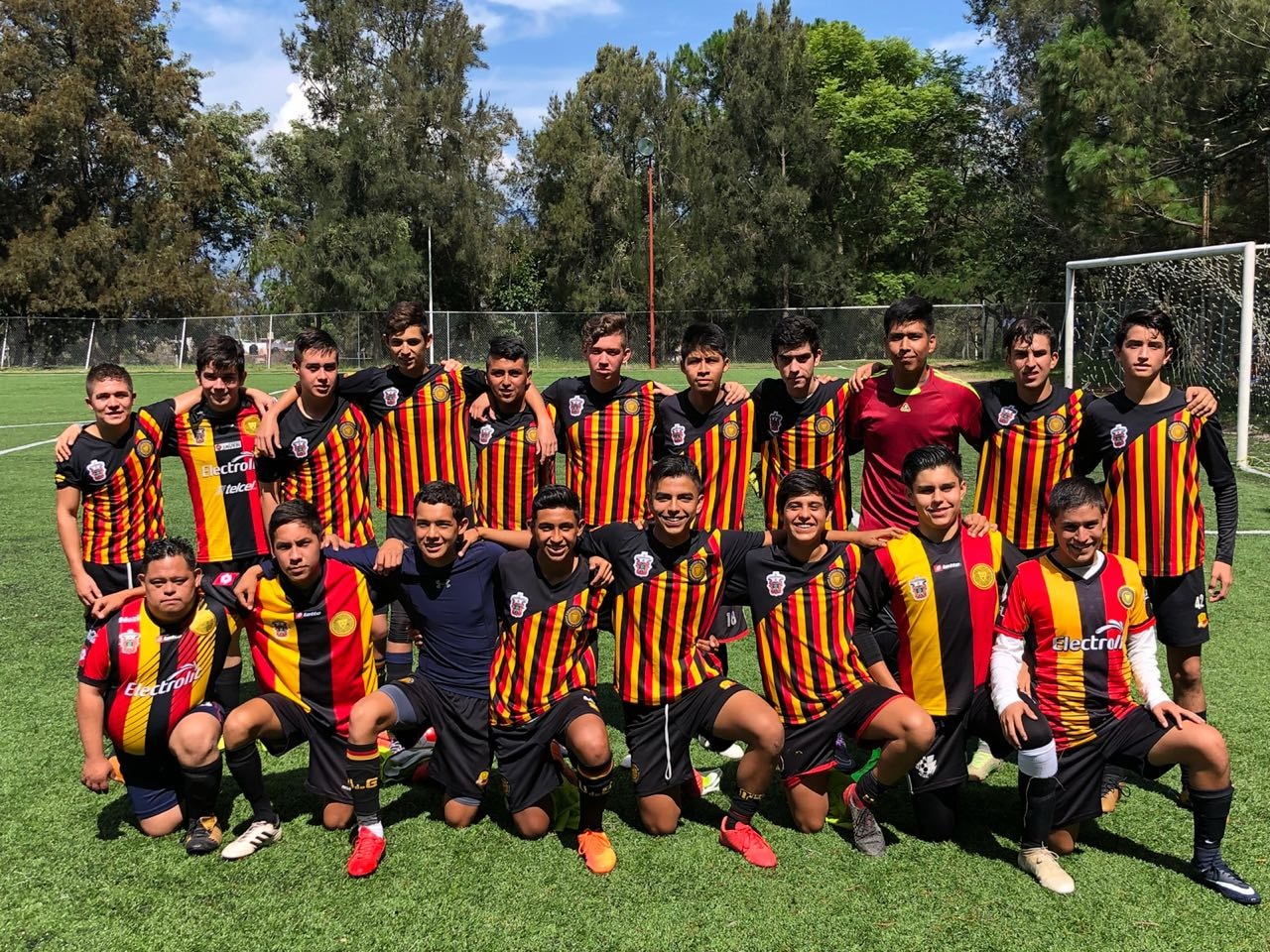 Integrantes de equipo de fútbol