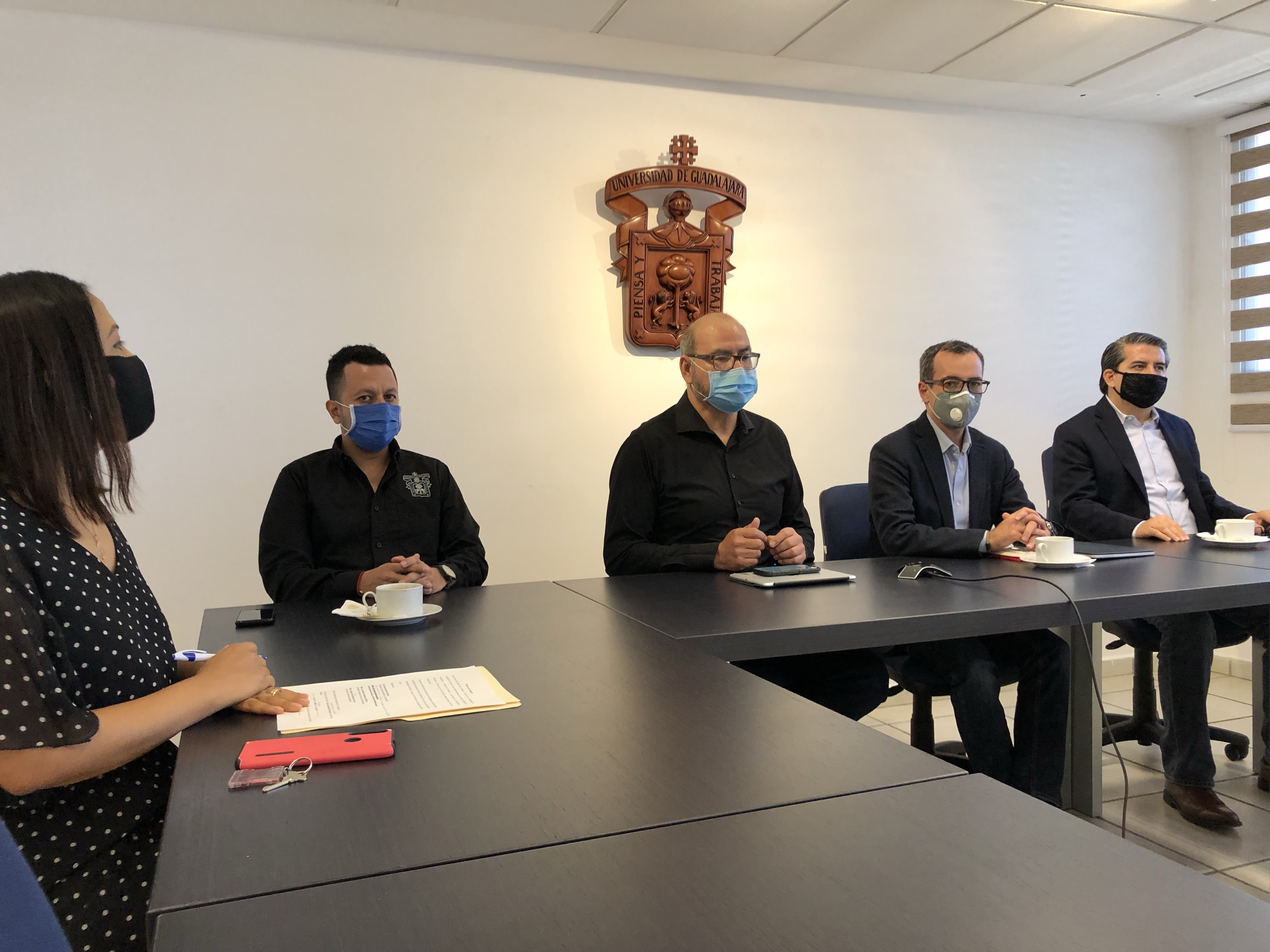 Autoridades del evento