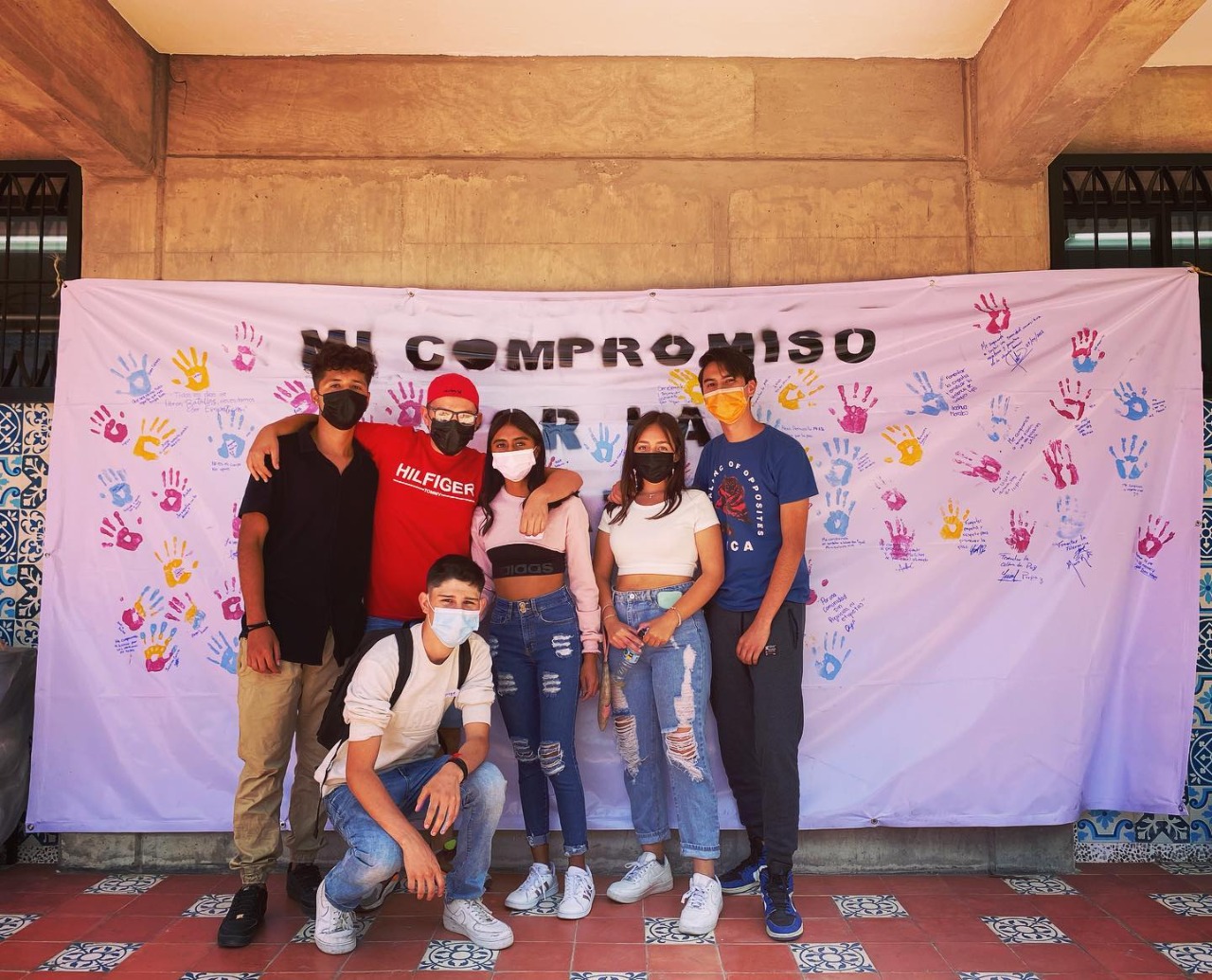 Grupo de personas participantes del evento