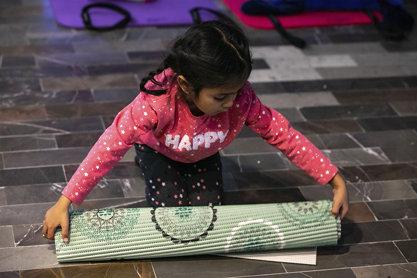 Niños en actividad lúdica