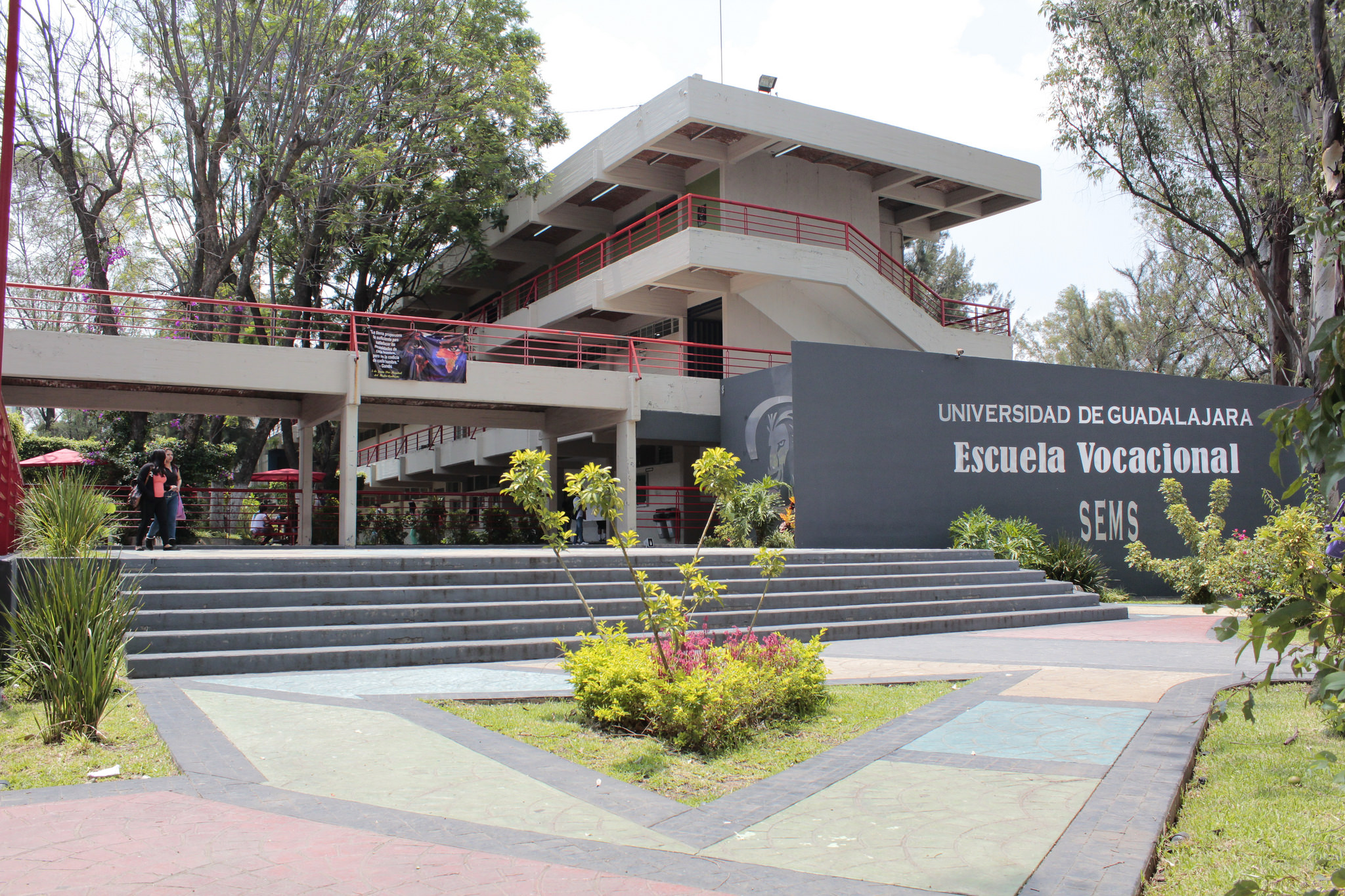 Fachada del plantel