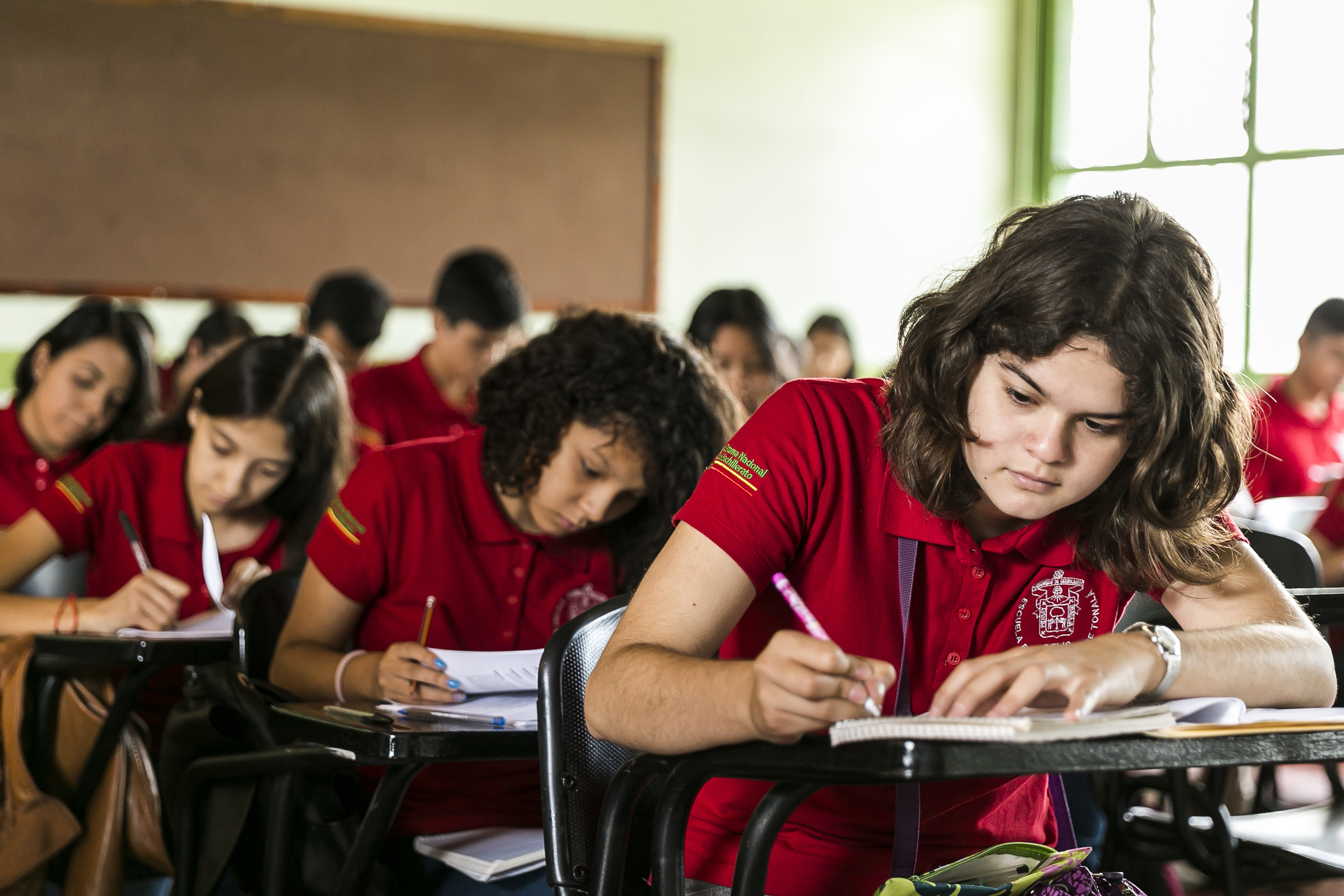 Alumnos en aula