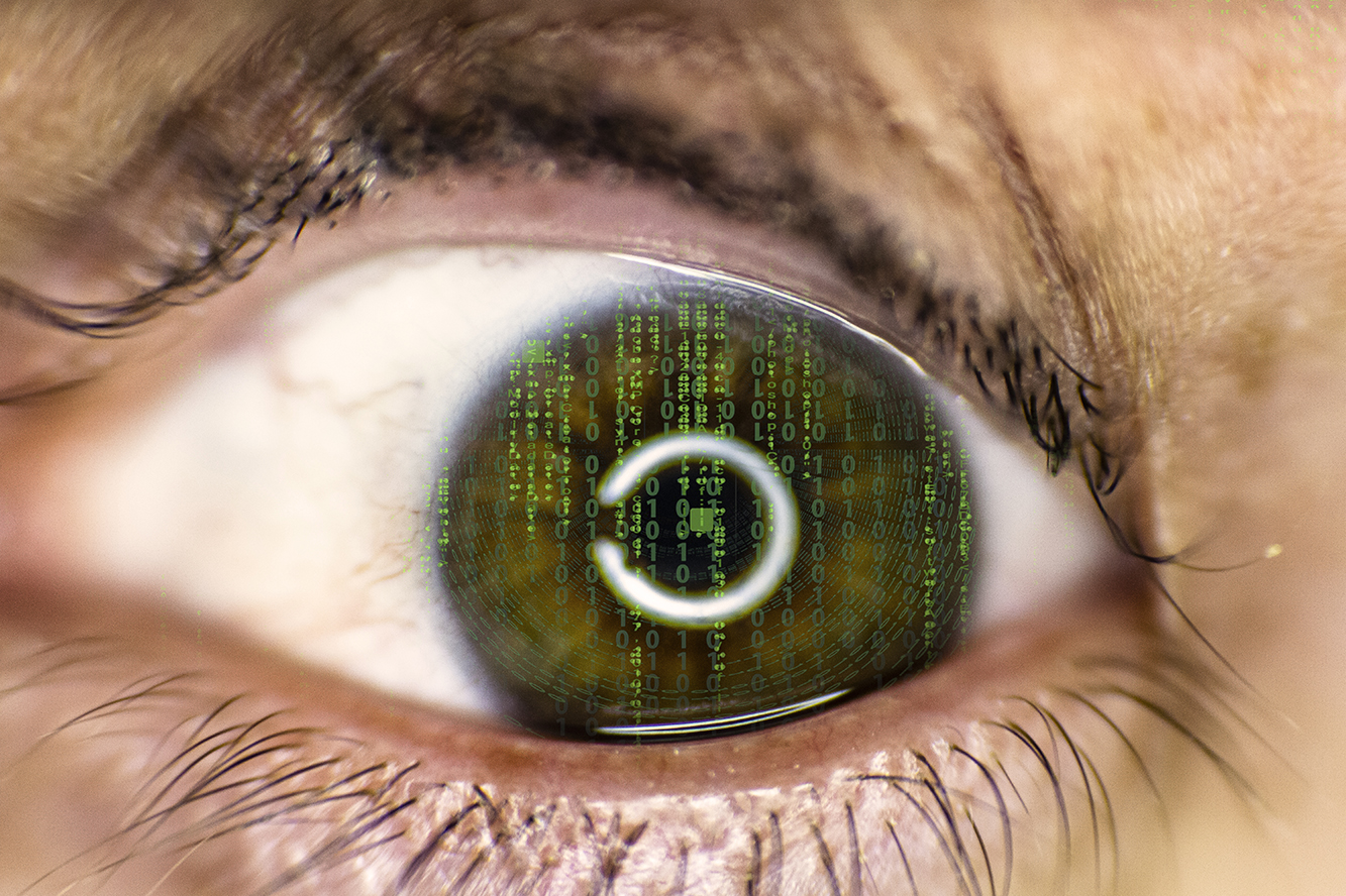 Fotografía de un ojo