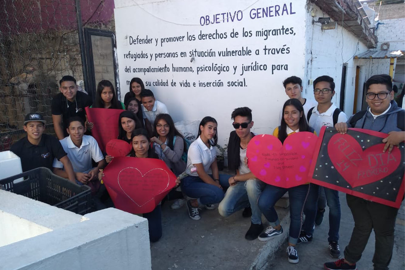 Grupo de alumnos