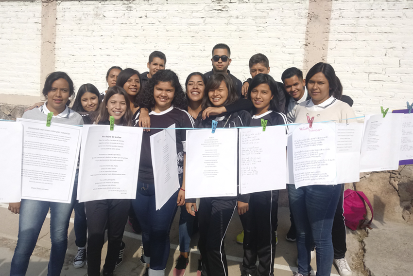 Grupo de alumnos