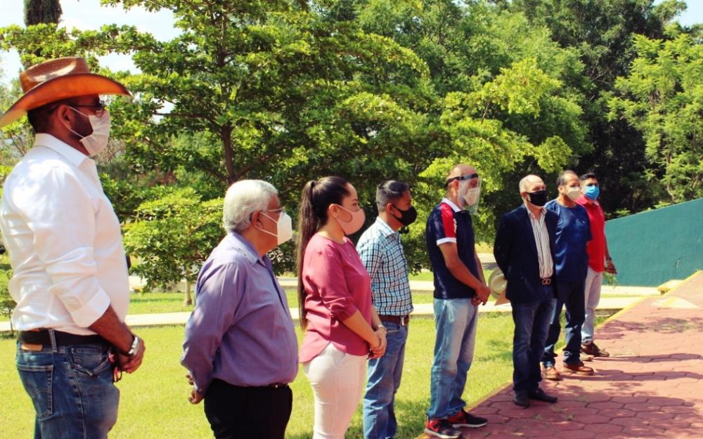 Autoridades del evento