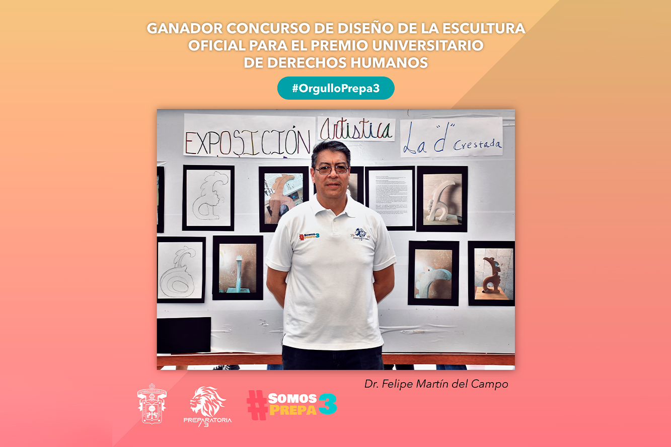 Profesor que diseño escultura