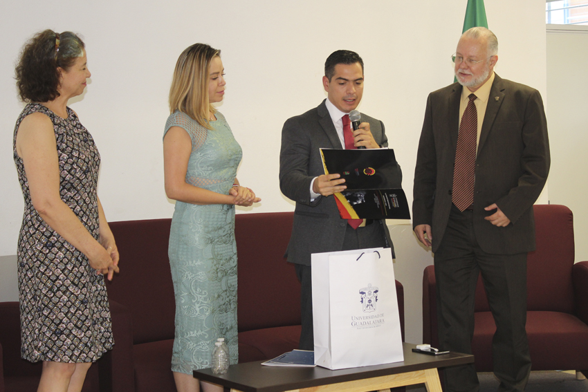 Autoridades del evento