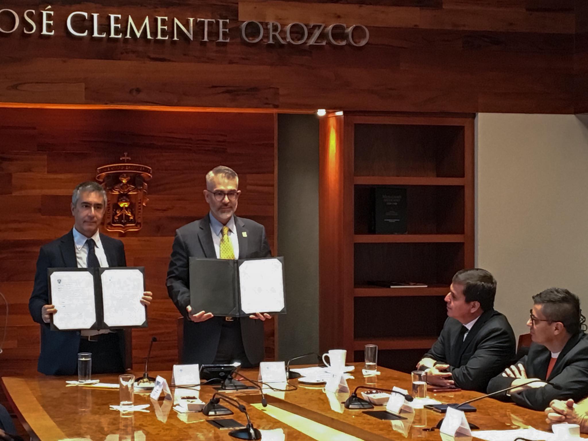Autoridades del evento