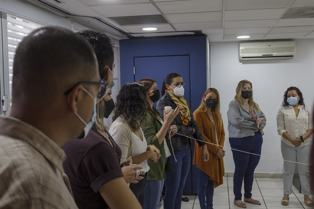 Grupo de personas participantes del taller