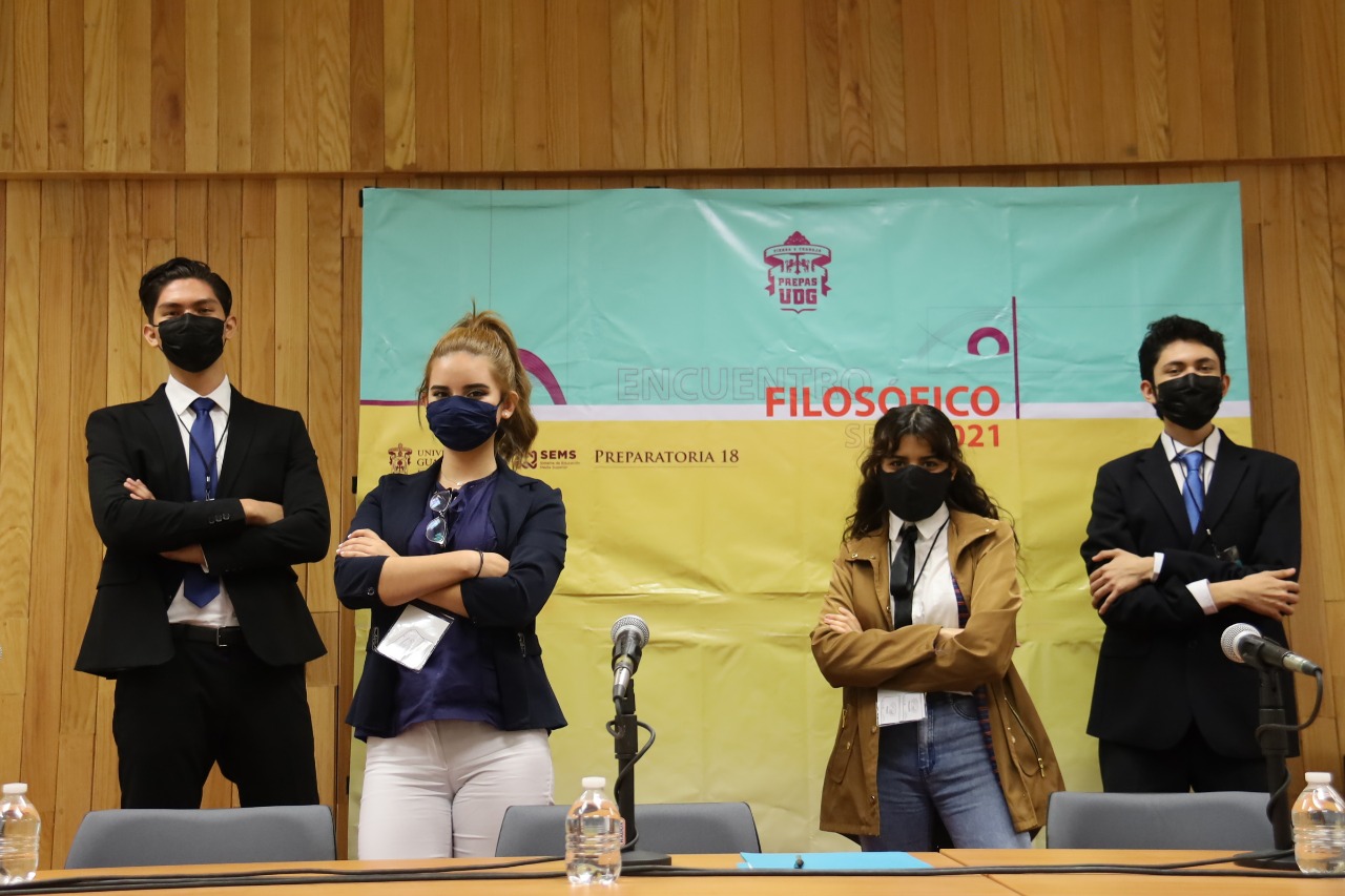 Participantes del Encuentro Filosófico del sems