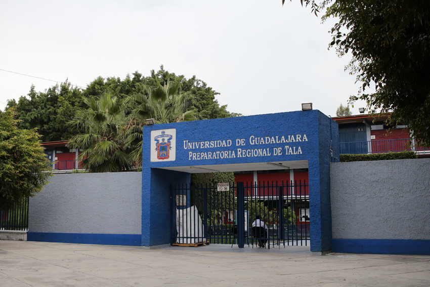 Fachada del plantel