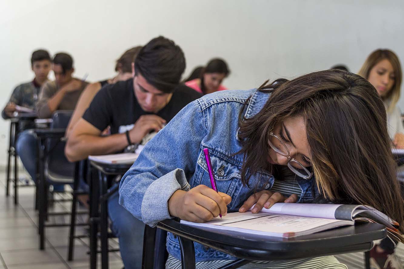 Alumnos en aula