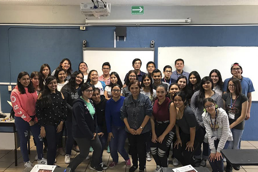 Grupo de alumnos en aula