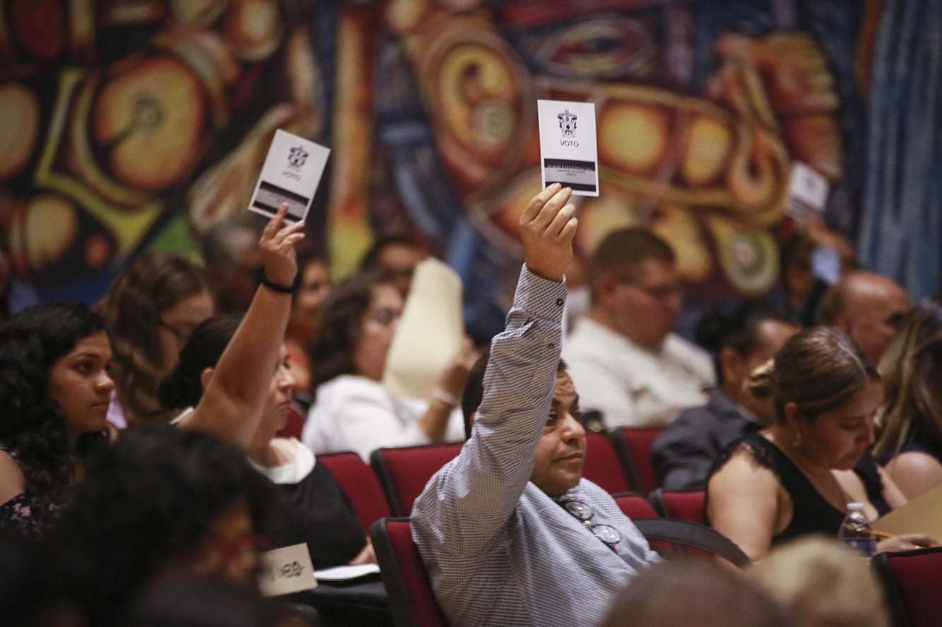 Asistentes a evento