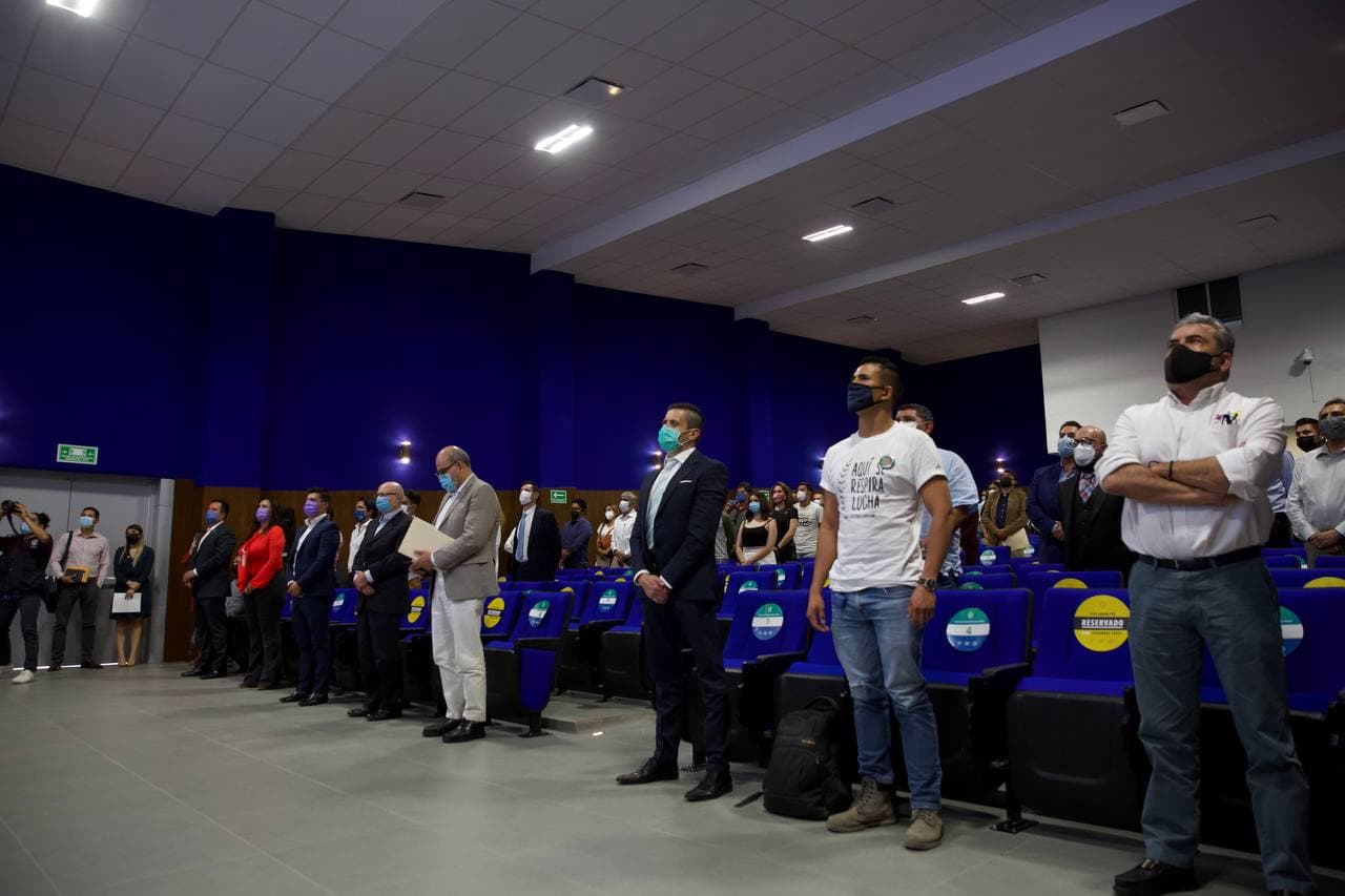 Asistentes en auditorio