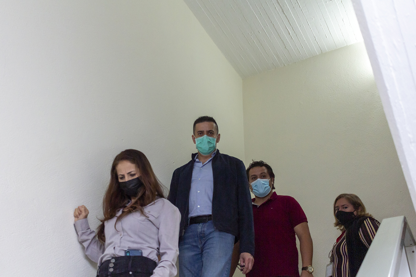 Participantes en primer Macrosimulacro Nacional 2021