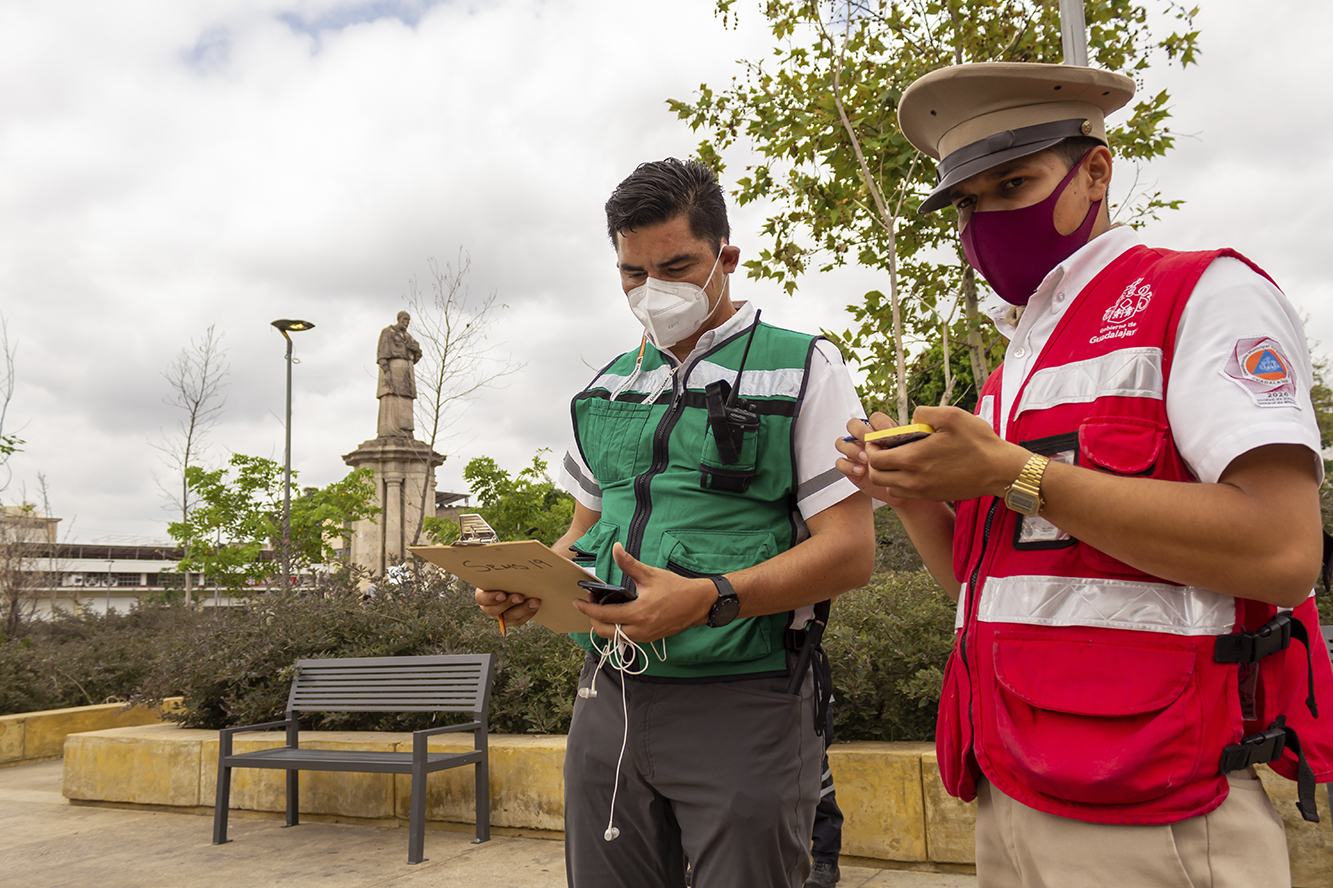 Participantes en primer Macrosimulacro Nacional 2021