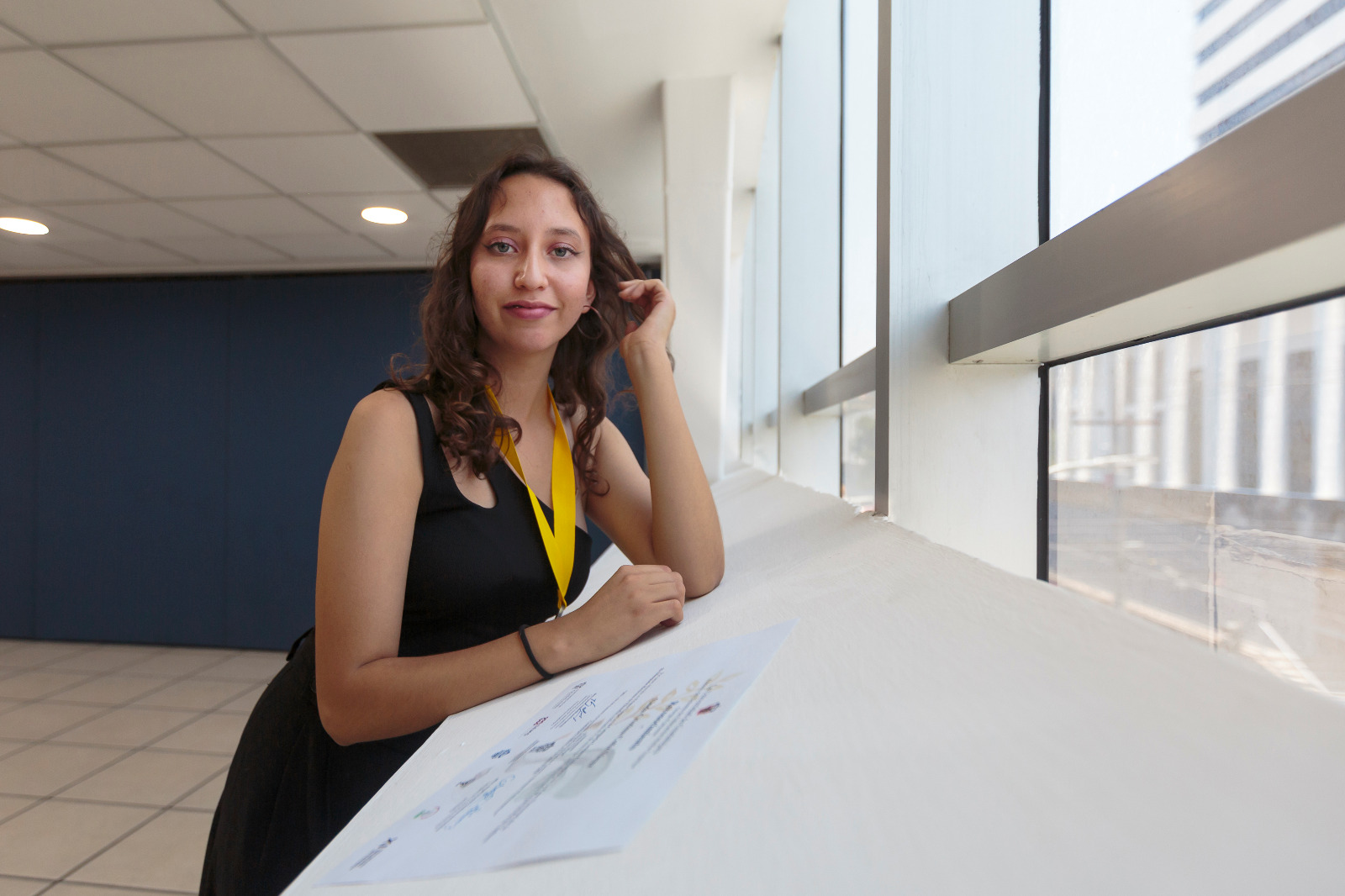 Linda Cristina Coliz alumna de la Preparatoria veinte de la u d g