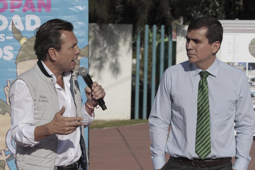 Autoridades del evento