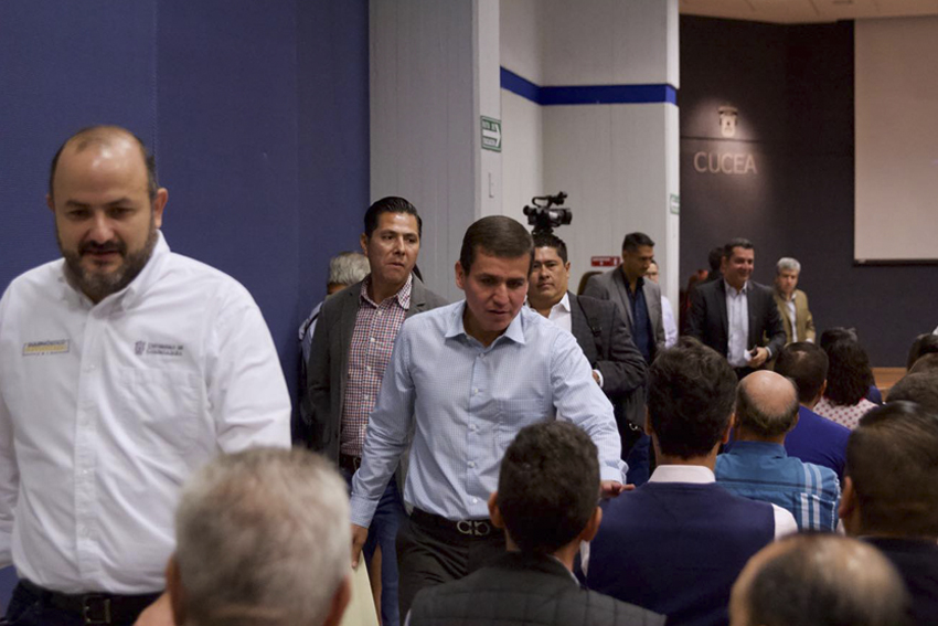 Autoridades del evento