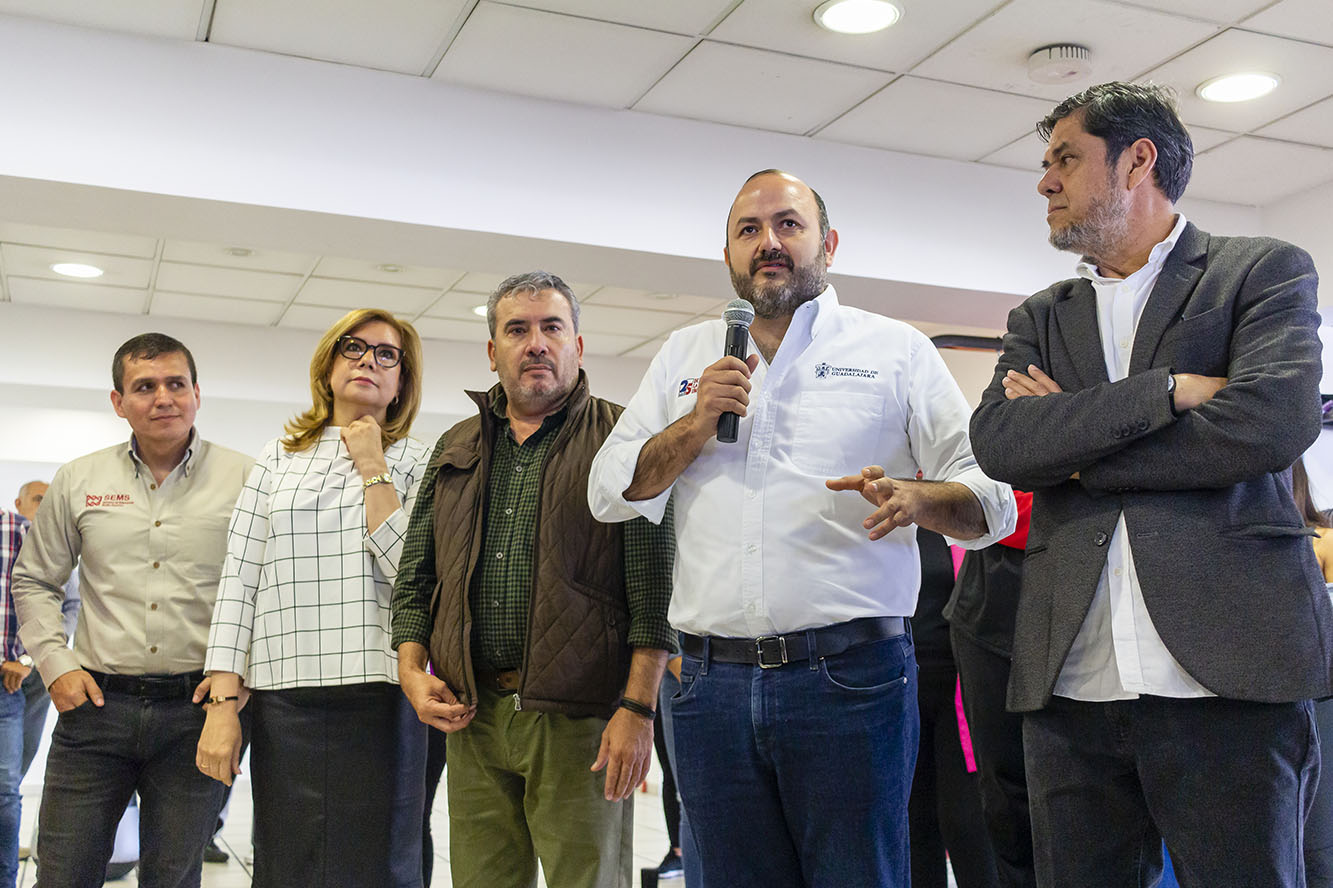 Autoridades del evento