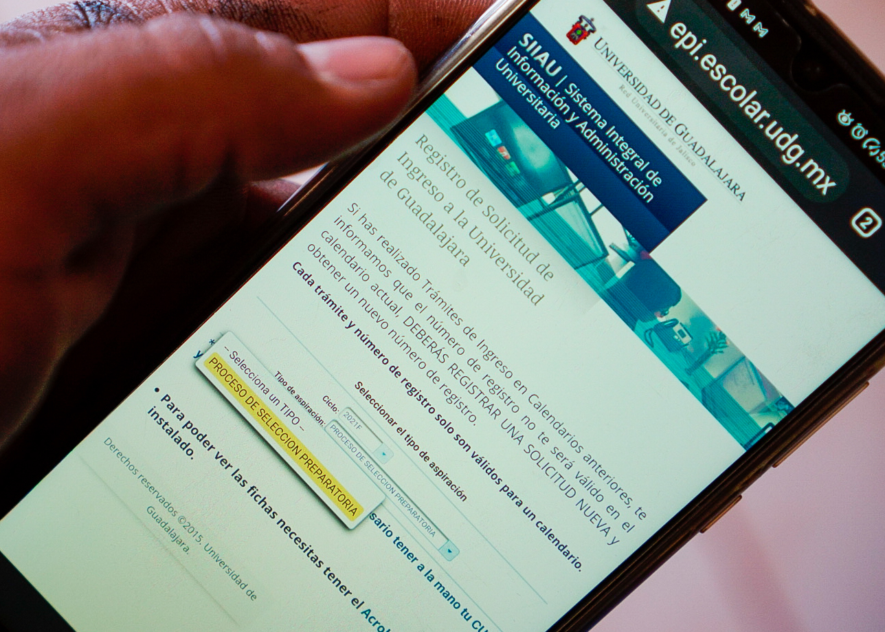 Uso de aplicación siau en celular