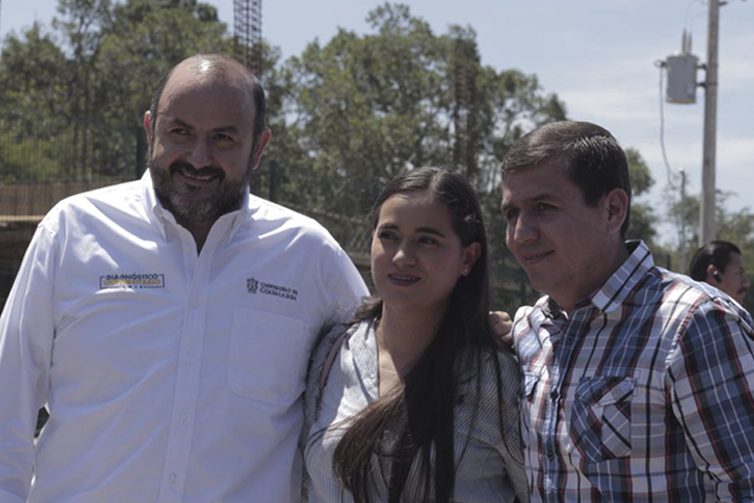 Autoridades del evento