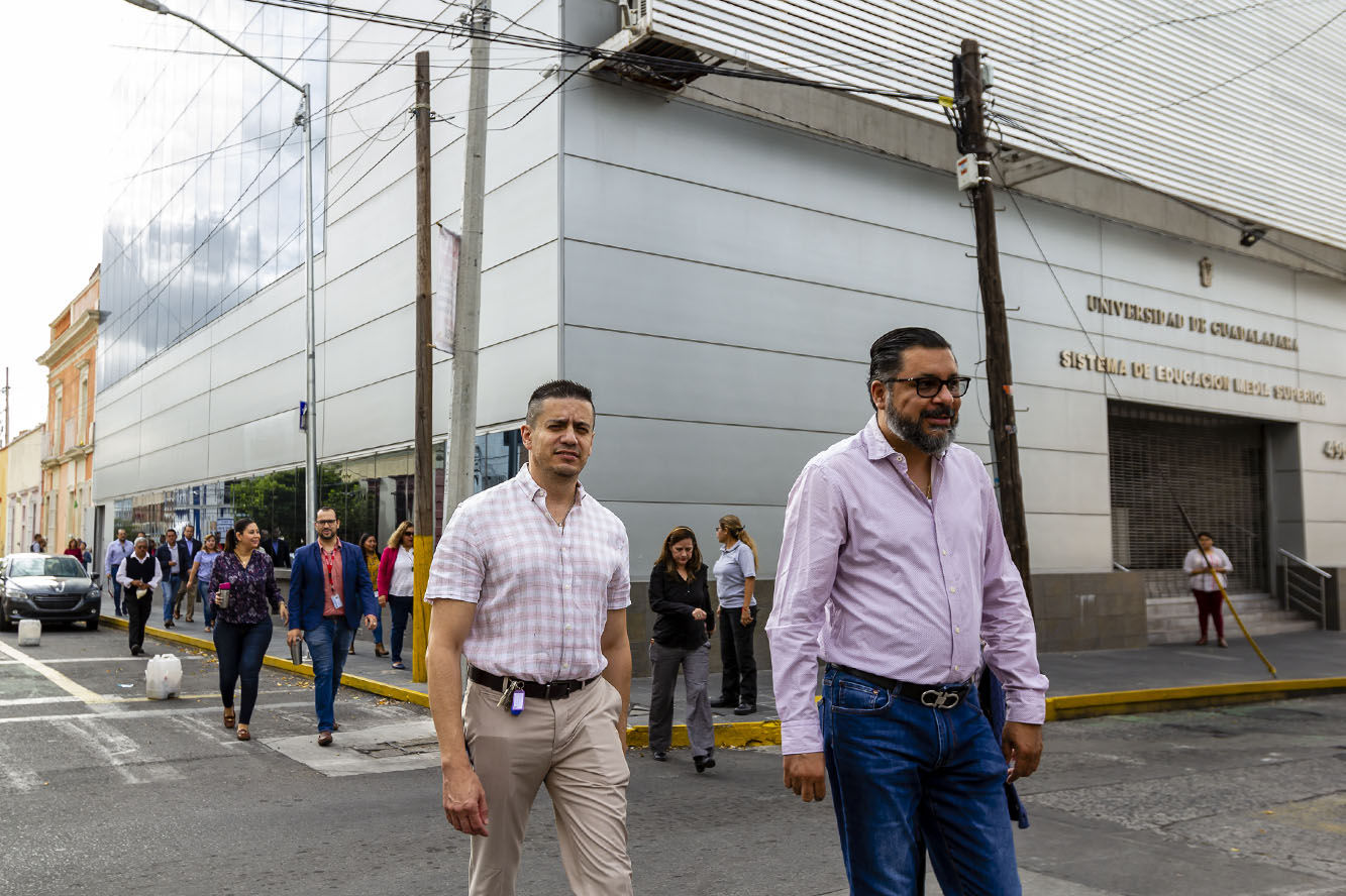 Participantes en macrosimulacro