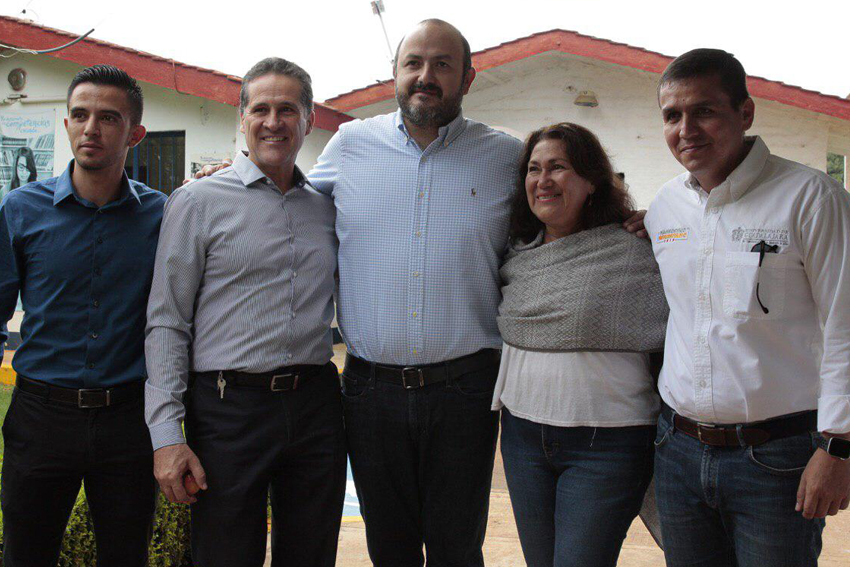 Visita del  rector general y director general a preparatorias de la región de Los Altos