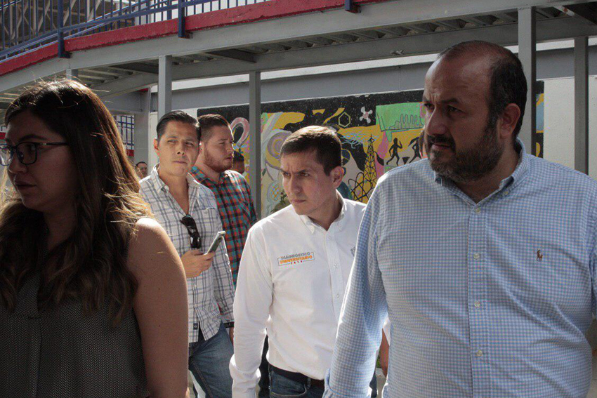 Visita del  rector general y director general a preparatorias de la región de Los Altos