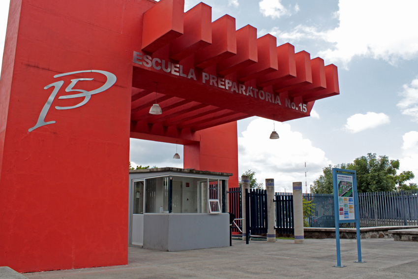 Fachada del plantel