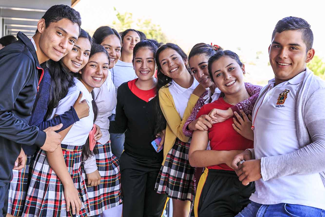 Grupo de alumnos