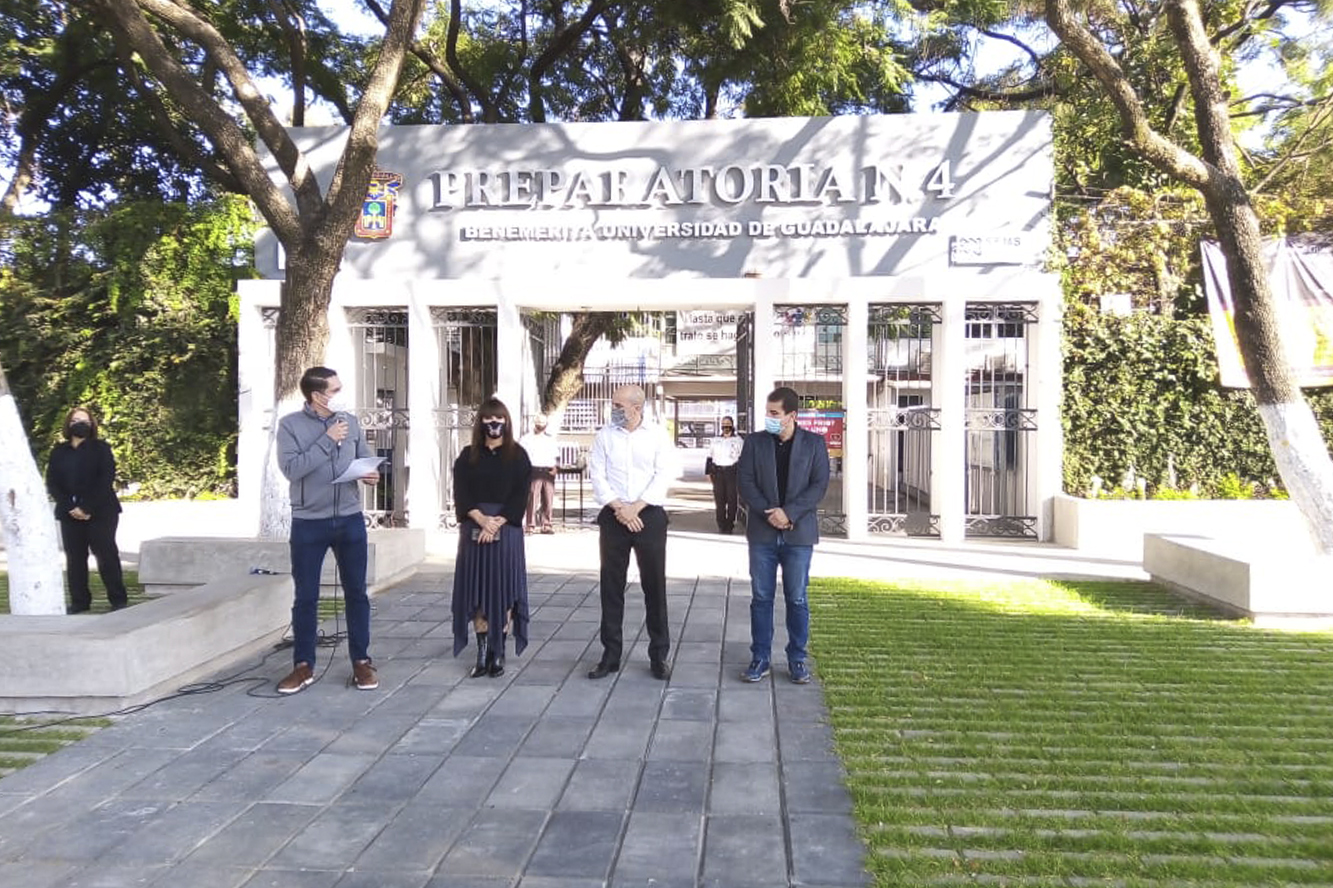 Autoridades del evento