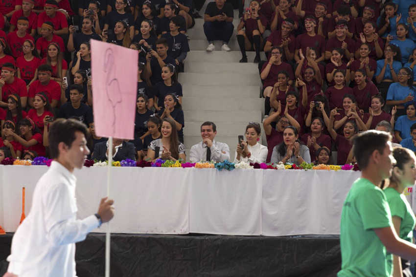 Autoridades del evento