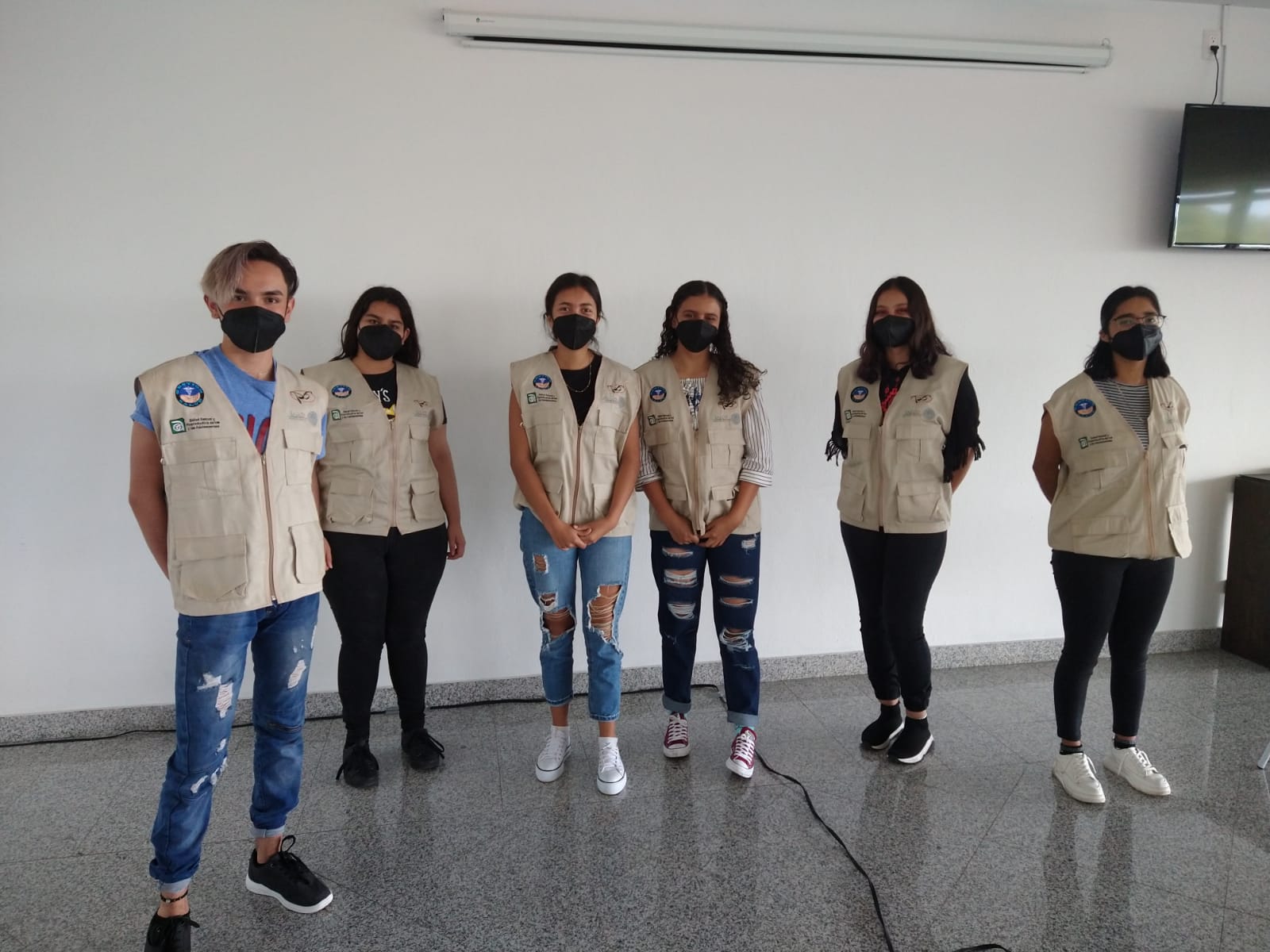 Alumnos particiantes en evento