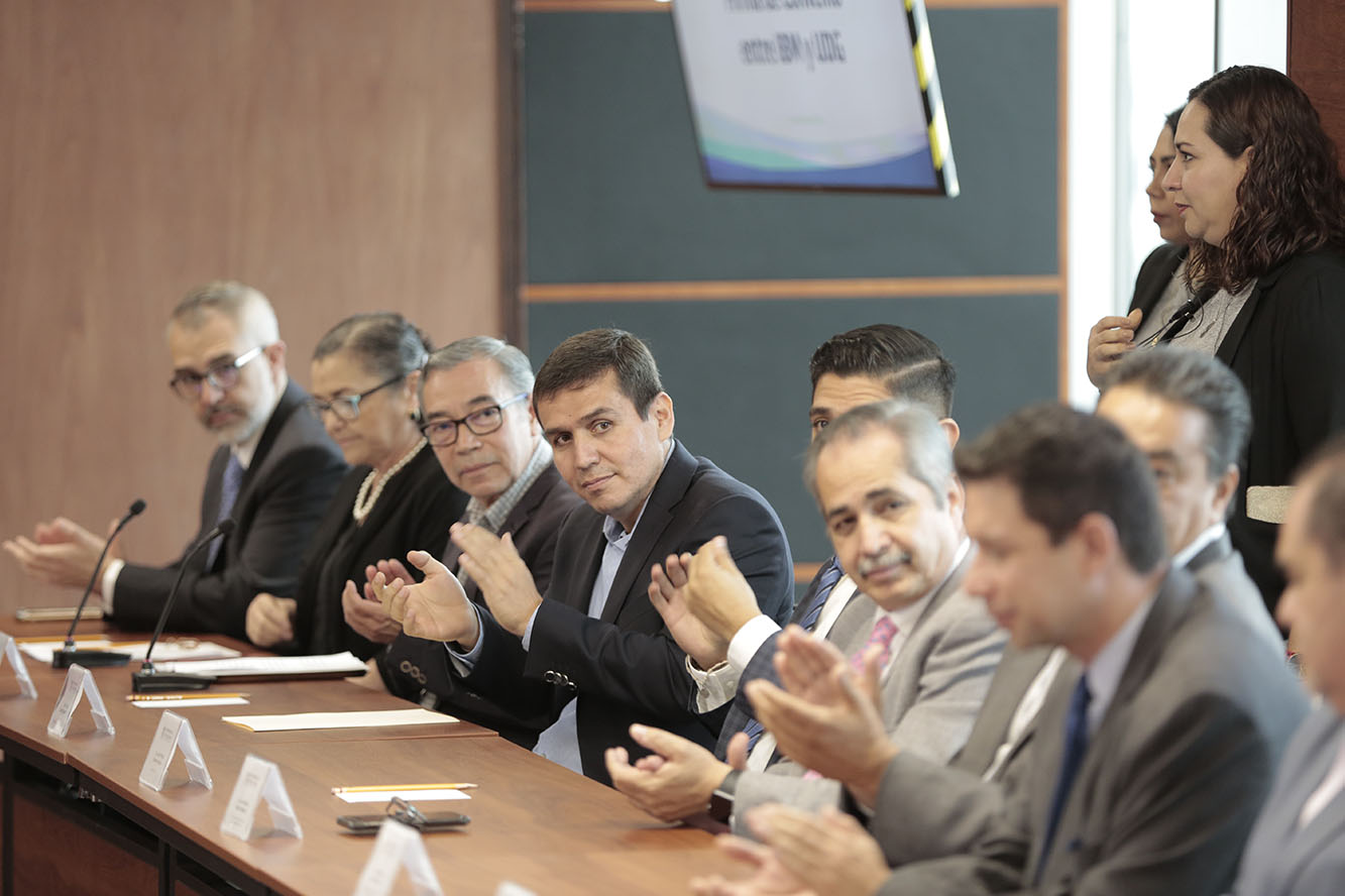 Autoridades del evento