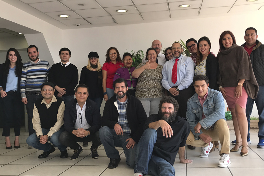 Integrantes del grupo asistente al curso