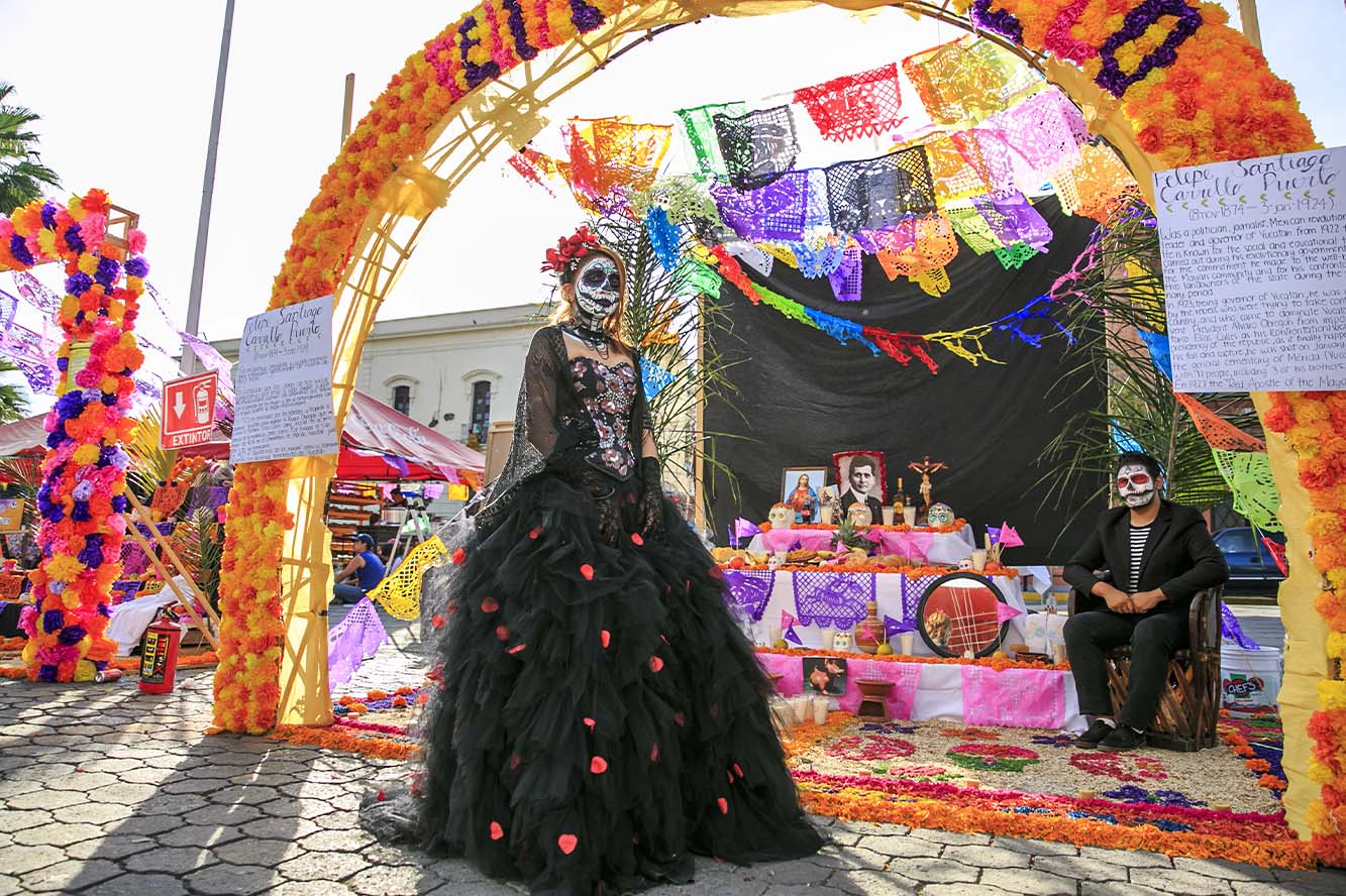Alumnos caracterizados