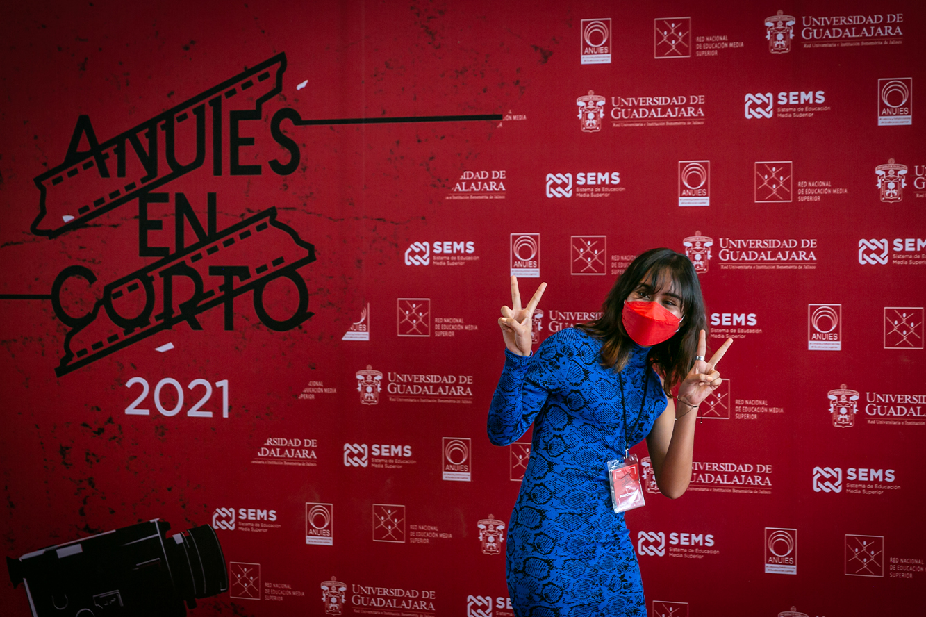 Participante en muestra del concurso ANUIES en Corto edición anterior