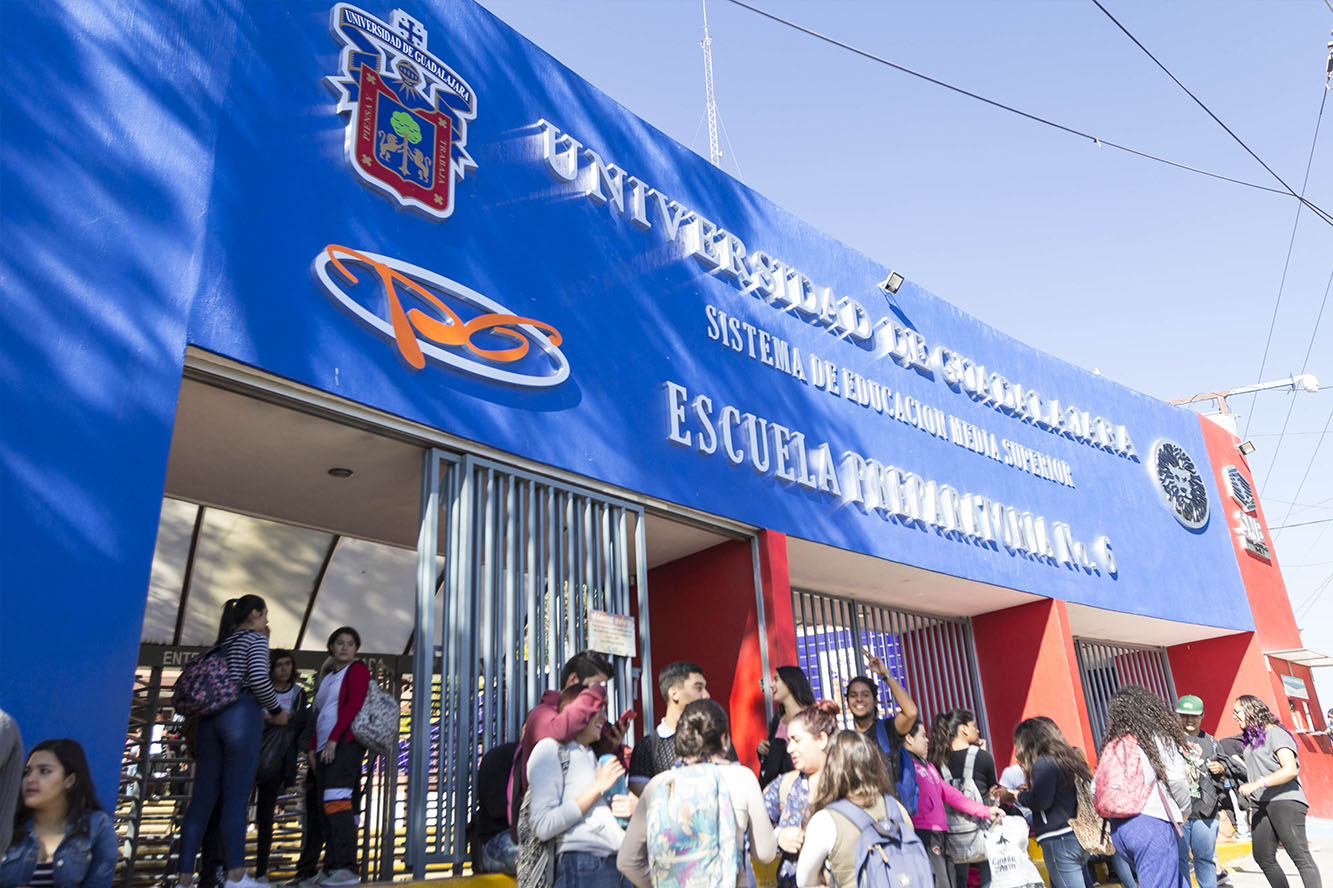 Fachada del plantel