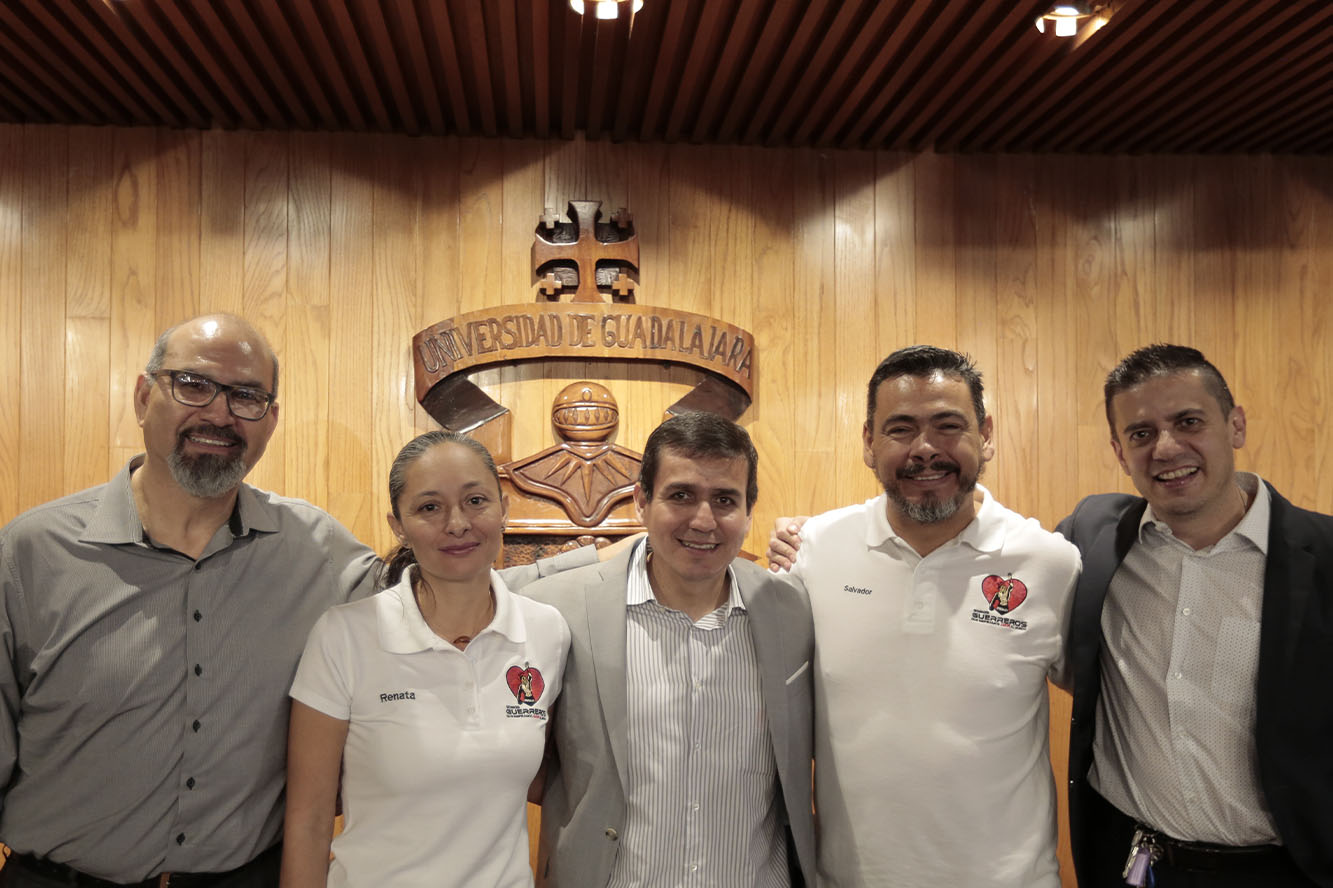 Autoridades del evento