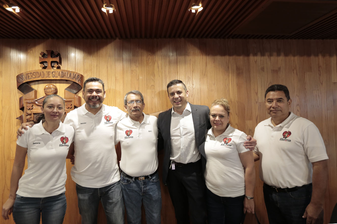 Autoridades del evento