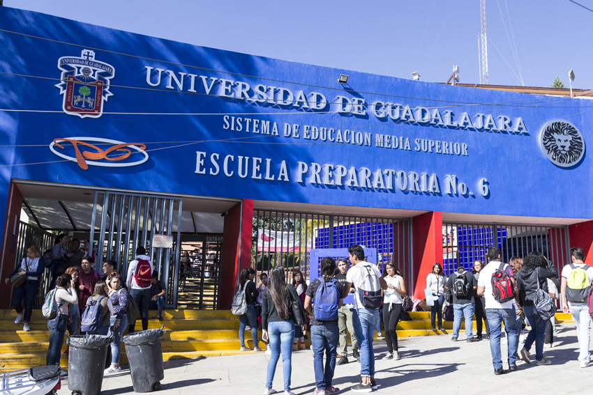 Fachada del plantel