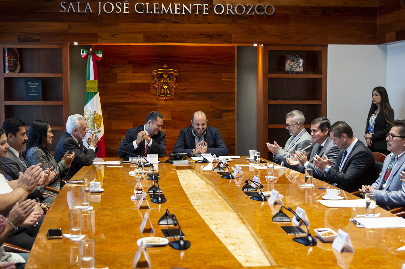 Autoridades del evento